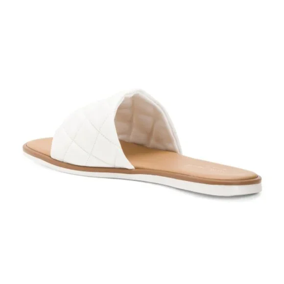 MILA PAOLI Made In Italy Padded Band Sandals. SIZE 8 - Picture 2 of 2